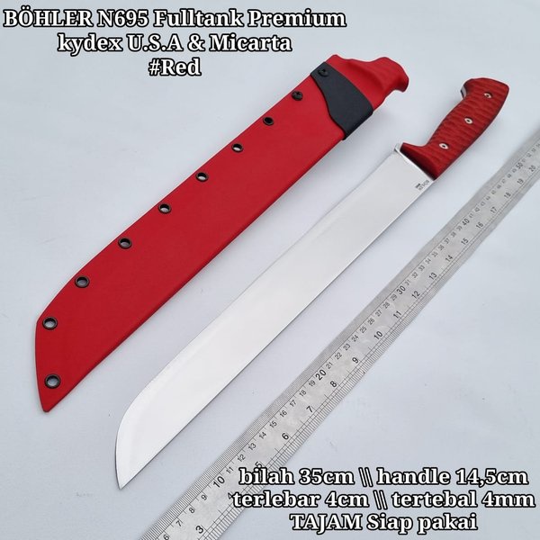 PISAU SEMBELIH HEWAN SUPER TAJAM BAJA BOHLER N695 35 CM