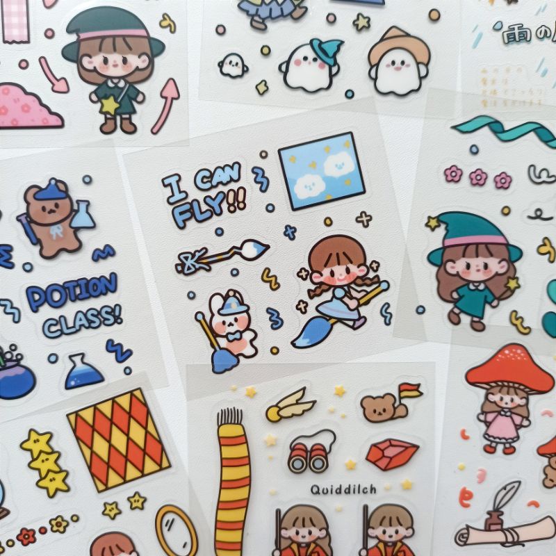 

Stiker karakter anak lucu untuk casing tumblr tahan air