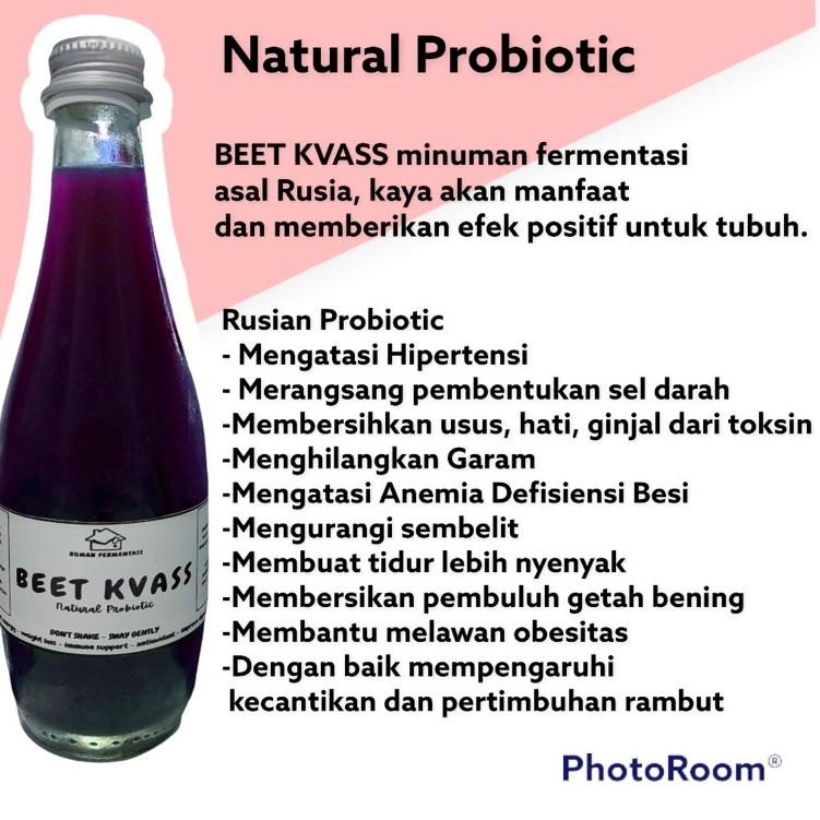 

10.10 SALE 300ML Beet Kvass Rusian Probiotic Drink !!!