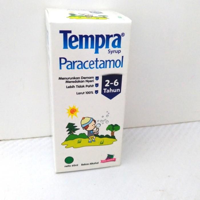 Tempra Sirup 60 Ml Rasa Anggur Obat Demam Turun Panas Anak 2-6 Tahun
