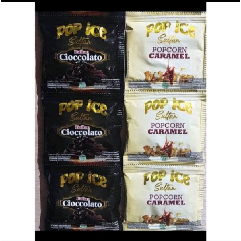 

POP ICE SULTAN 1 renceng isi 10 saset 100%ORIGINAL