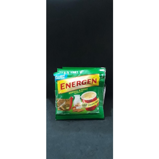 

ENERGEN RASA KACANG HIJAU 30G X 10 SACHET
