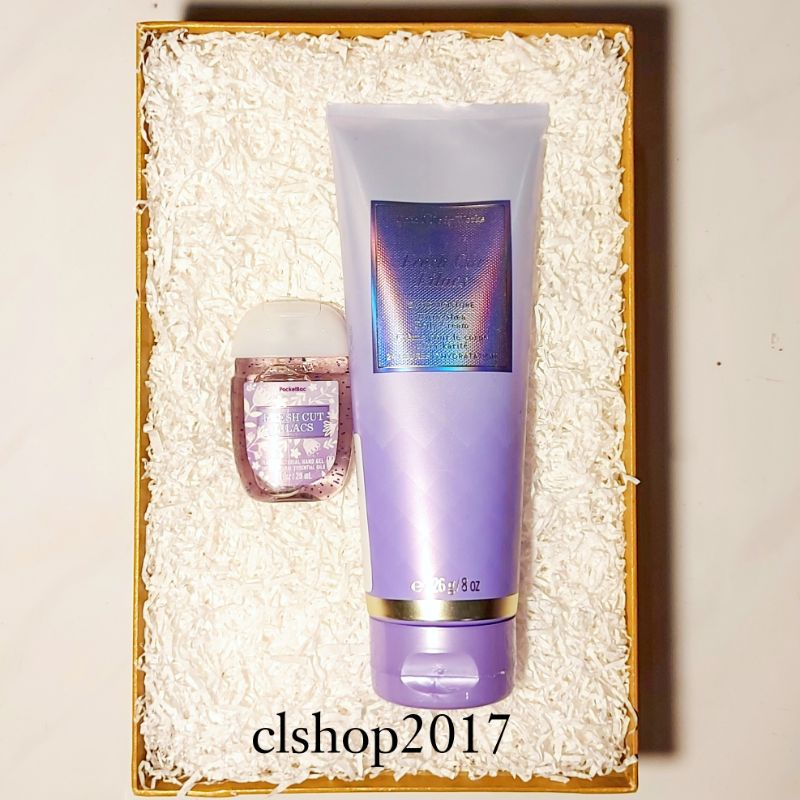 BBW FRESH CUT LILACS GIFT SET PAKET BATH &amp; BODY WORKS