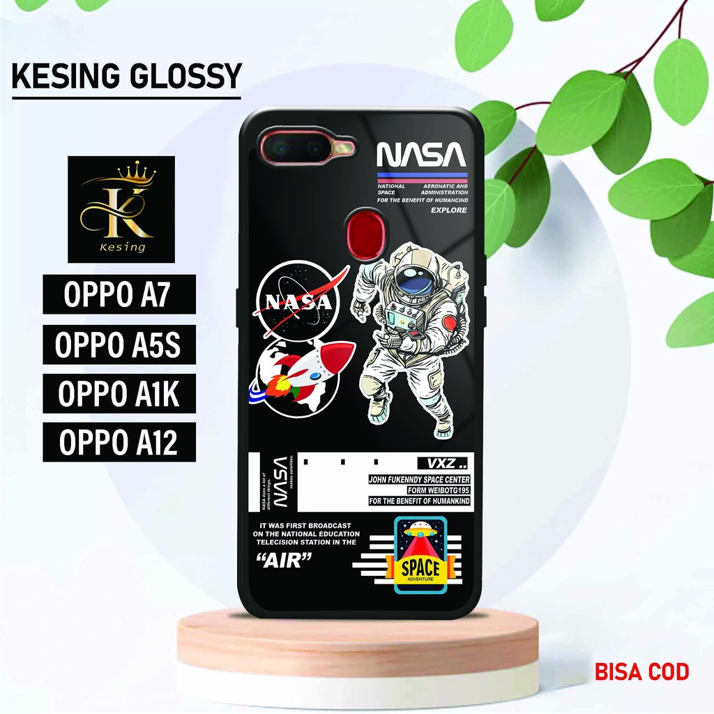 Case Oppo A5S / A7 / A11K / A12 - Pelindung Hp Oppo - Fashion Case Glossy - Case Pria - Case Wanita 