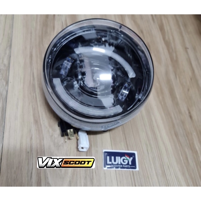 Headlamp daymaker LED vespa LX