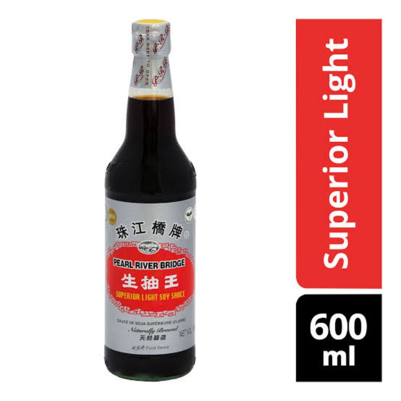 

600ML Pearl River Bridge Soy Sauce / Kecap Asin RRC / Sheng Chou Wang 生抽王.