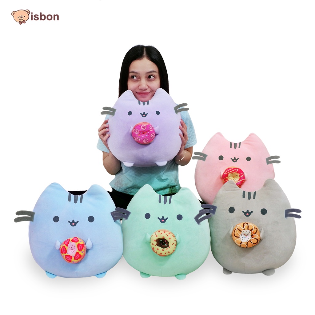 Boneka Kucing Pusheen Cat with Donut Mini Aneka Rasa Mainan Anak by Istana Boneka