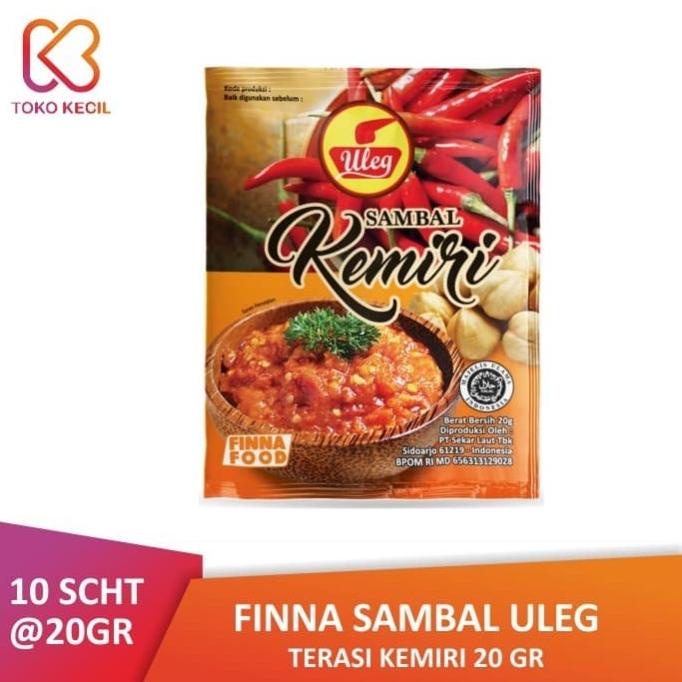 

[PACK] Finna Sambal Uleg Kemiri Sachet (10 x 20gr)