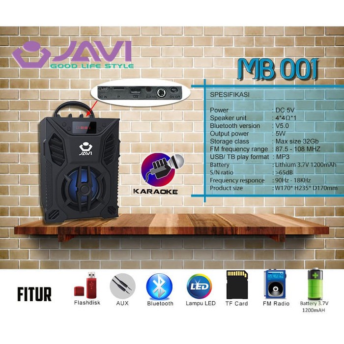 SPEAKER JAVI MB001