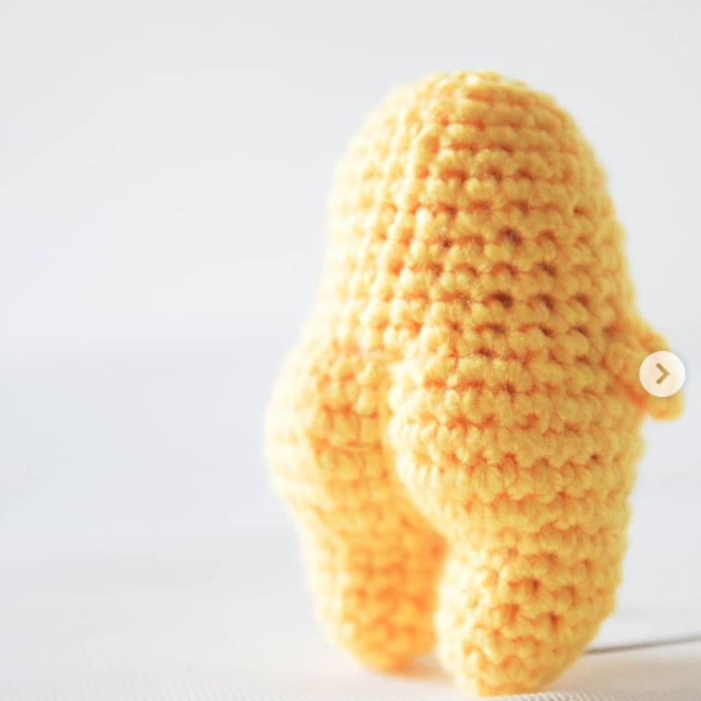 Boneka Rajut Gudetama / Keychain Gudetama Crochet/ Gantungan Rajut/ Boneka Gudetama