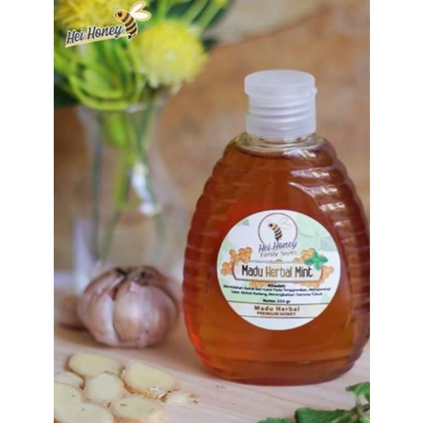 

Hei Honey_mint honey 225 gram transparan