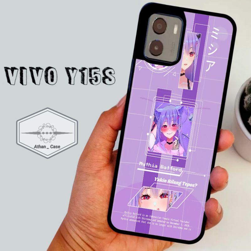 Athan Case Vivo Y15s Fashion Aesthetic Animasi VTuber [Mythia Batford] Unik Keren series
