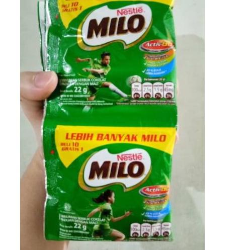 

Untuk Anda--(RENCENGAN) NESTLE MILO ACTIV GO SACHET (10 SACHET x 22 GRAM)