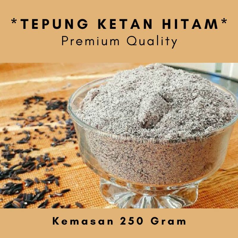 Tepung Ketan Hitam 250gr