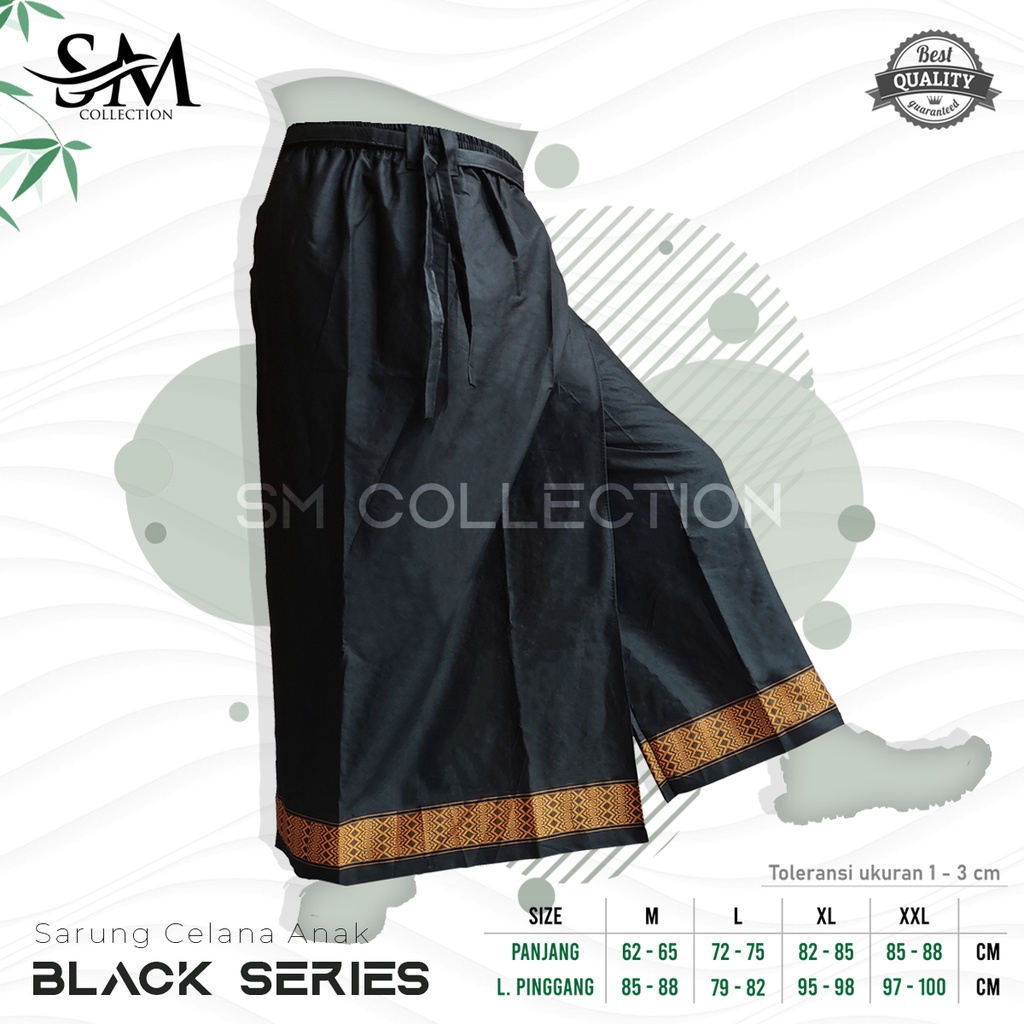 Sarung Celana Anak Black Series