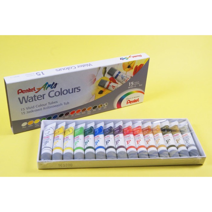 

Jualan Cat Air Pentel 15 Warna Promo