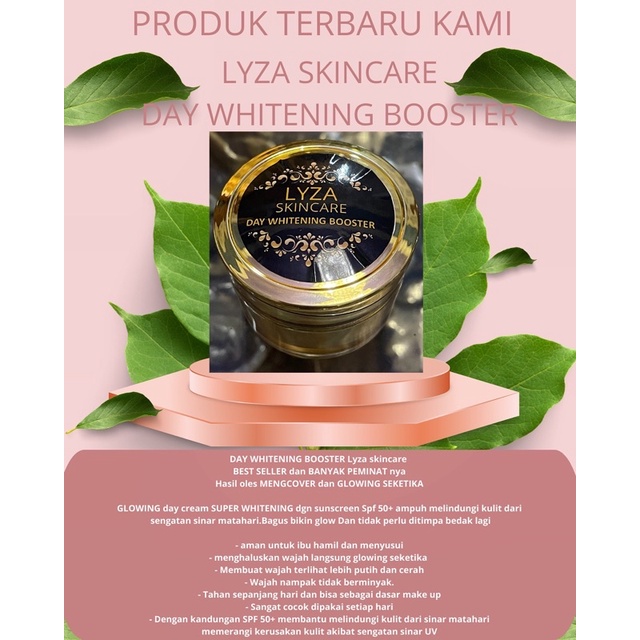 DAY WHITENING BOOSTER Lyza skincare