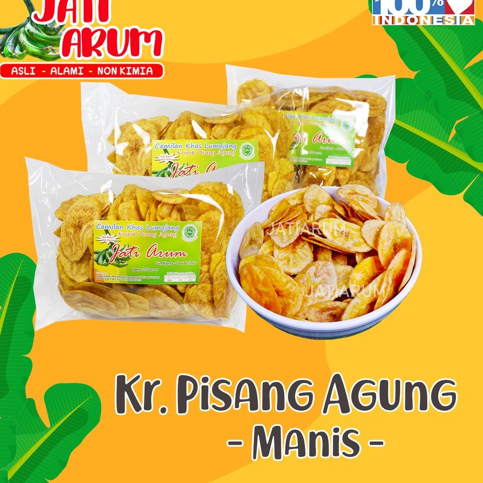 

Terupdate Keripik Pisang Agung JATI ARUM - MANIS TGQ