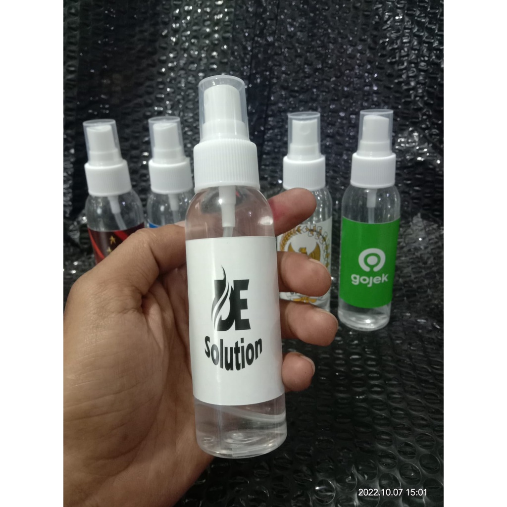 Ready souvenir handsanitizer spray 100ml label custom