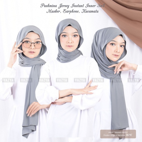 Pashmina Instant Inner Jersey 3in1