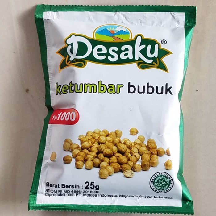 

Desaku Ketumbar Bubuk 12,5gr Kemasan Sachet