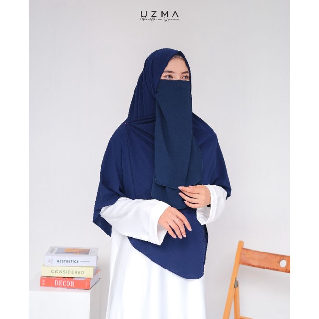 Uzmahijab NAYA KHIMAR | Hijab Malay | Malaysian style hijab