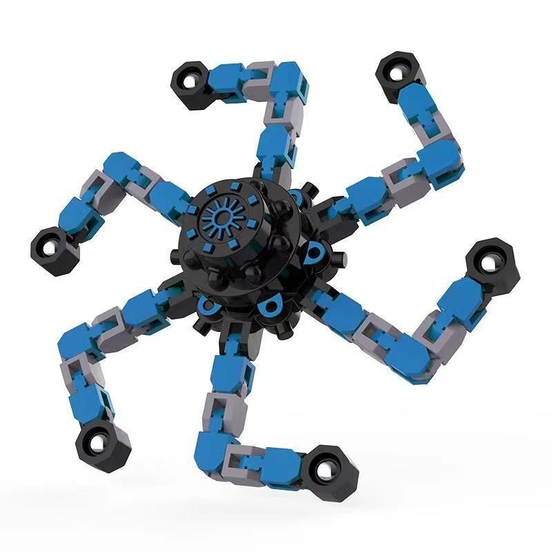 Mainan Fidget Spinner Robot Transformers - Mainan Penghilang Stres