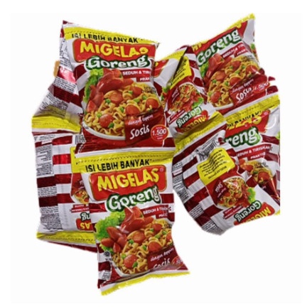 

PROMO mie gelas 1 rcg x 10pc - Goreng+Sosis 10