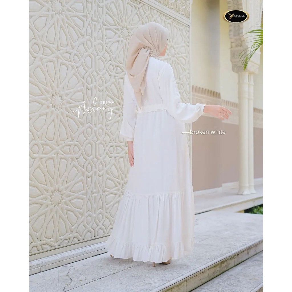 Promo MIDI MELANY DRESS KATUN JEPANG LOKAL Terlaris