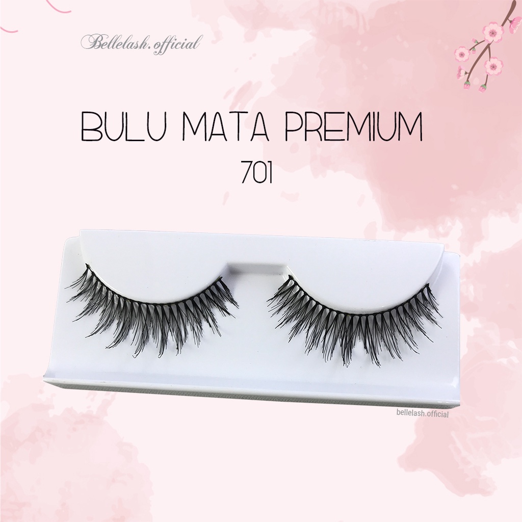 701 Bulu Mata Palsu Handmade Natural False Eyelash Eye Lashes Premium Series