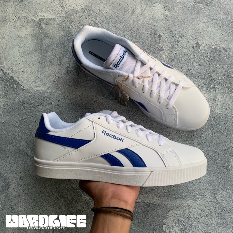 Reebok Royal Complete 3 White Blue BNIB