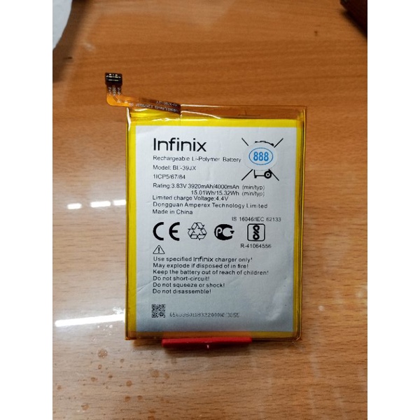 BATERAI INFINIX HOT 3 SX BL 39JX  39 JX BATRE INFINIX HOT 3SX BL 39JX X662 ORIGINAL