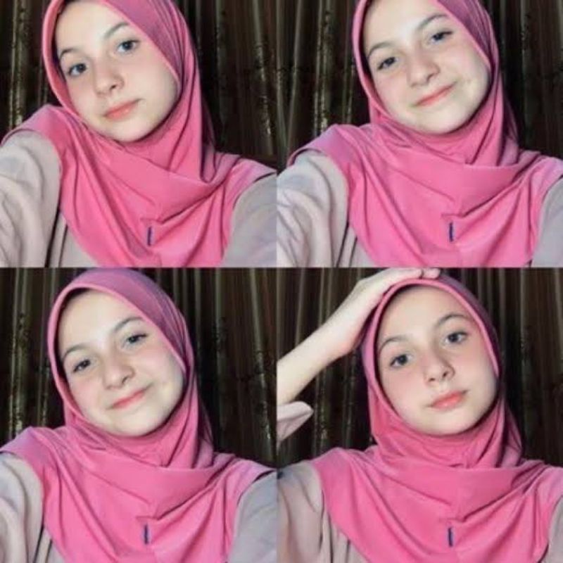 BERGO HAMIDAH BERGO JERSY KERUDUNG OLAH RAGA HIJAB INSTAN JERSY