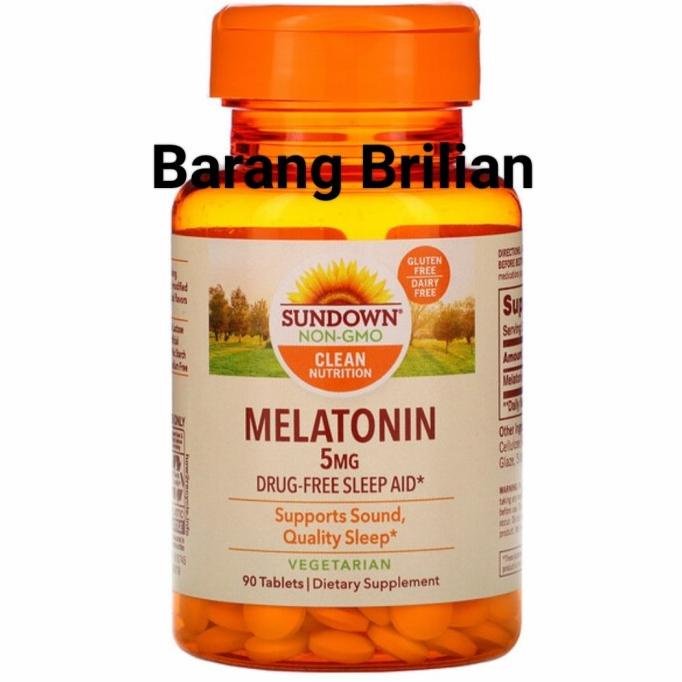 Sundown Naturals Melatonin 5 mg Sleep Aid