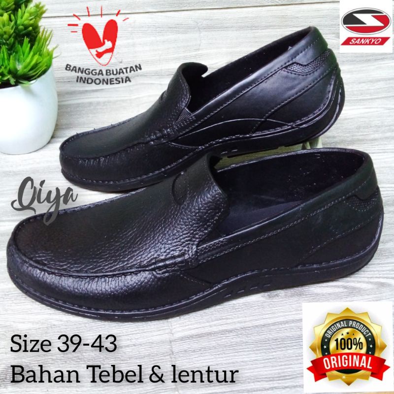 Sepatu Karet Pria Formal/ Sepatu Karet Pantofel ATT Sankyo 355/ATT Sab 352