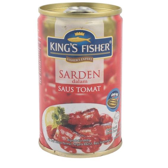 

Harga Bersaing--Paket Mukbang 11 pcs King's Fisher Sarden mini saus tomat Makanan Kaleng 155 g kings fisher