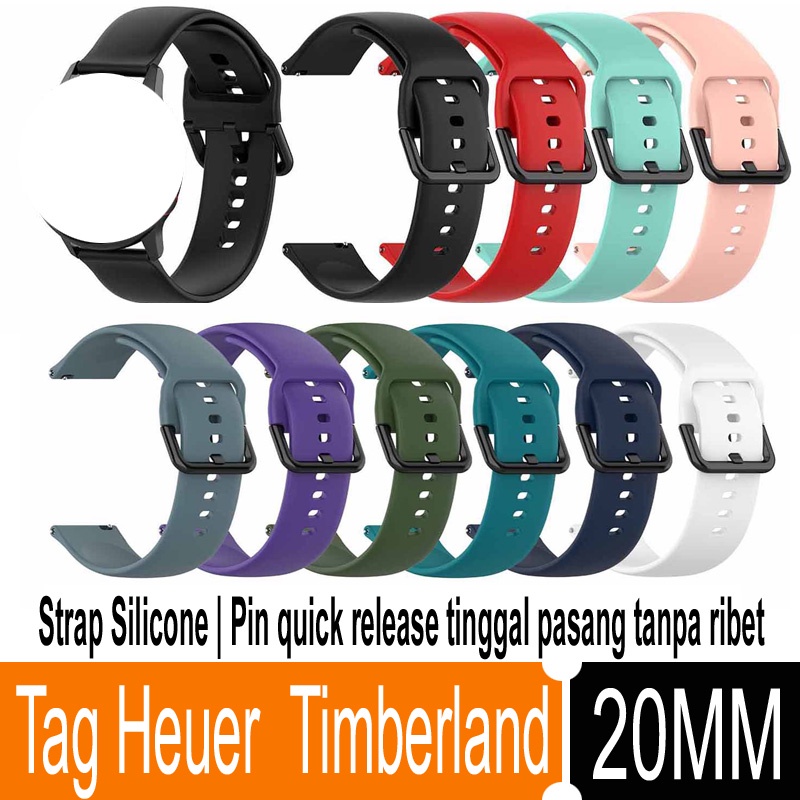 Strap Silikone Tag Heuer Timberland