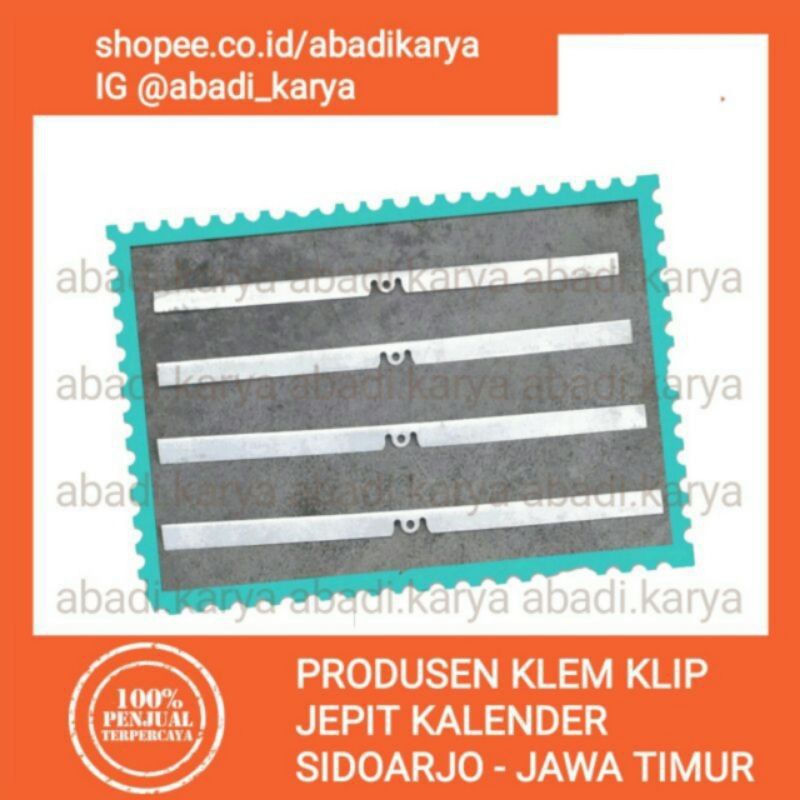 

(uk38) klem klip kalender kaleng kalender uk 38