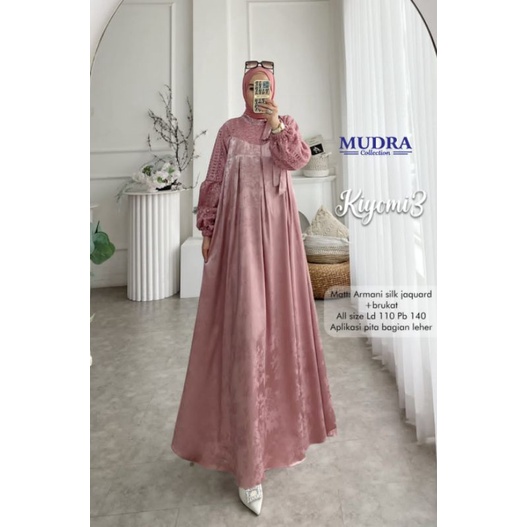 Gamis wanita Kiyomi3 Dress by Mudra