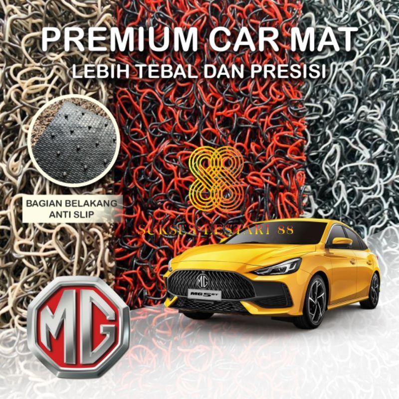 Karpet Mobil Premium MG 5 GT Mie Bihun 2 Warna