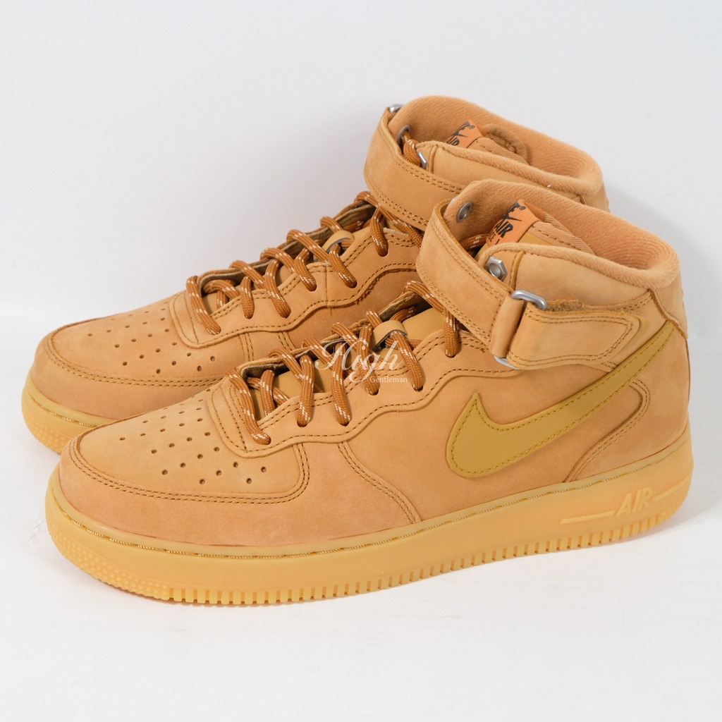 Nike Air Force 1 Mid Wheat DJ9158-200 100% Authentic