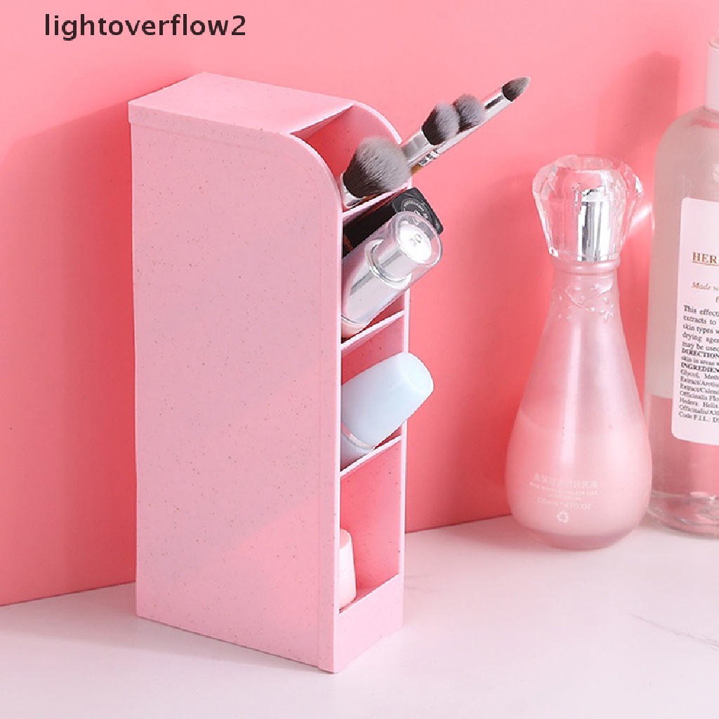 (lightoverflow2) Kotak Organizer Makeup / Kosmetik / Pensil Untuk Meja