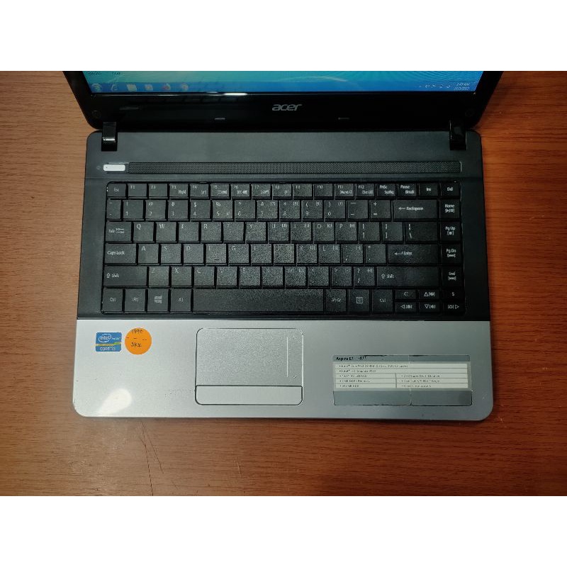 Laptop Acer Intel Core i3 RAM HDD 500GB Siap pakai masih sangat istimewa