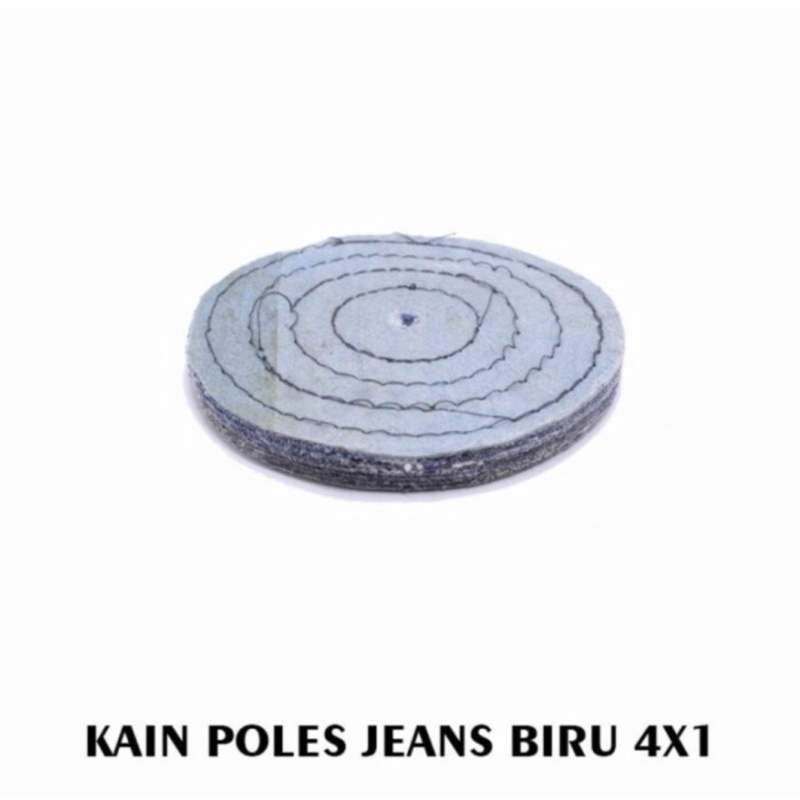 Jual Kain Poles Jeans Biru Inch Polishing Wheel Kain Poles Gerinda X