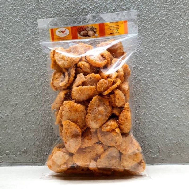 

kerupuk jengkol pedas daun jeruk