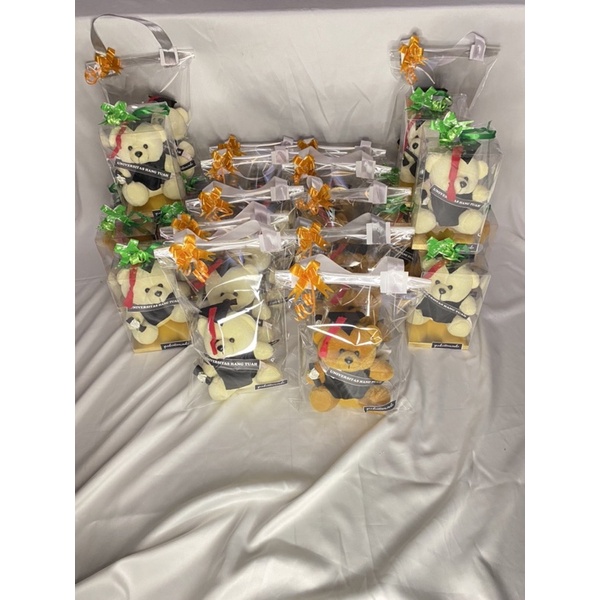 BONEKA BERUANG Wisuda 15cm