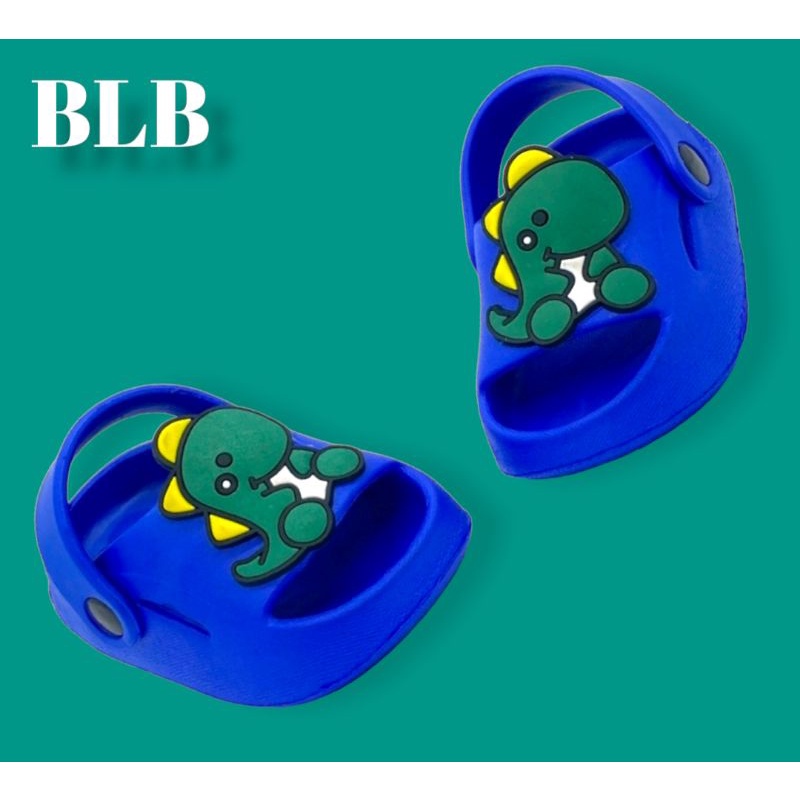 Sandal anak laki laki tali belakang motif dino sandal anak cowok 0123 Tahun motif Import