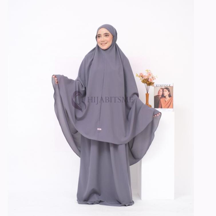 Terpercaya Mukena Dewasa Polos Treveling Mukena Meiza by Hijabitsme
