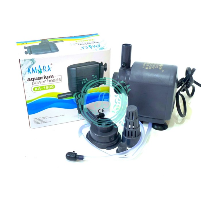 Amara AA 1800 AA-1800 Pompa Celup Aquarium Pompa Hidroponik