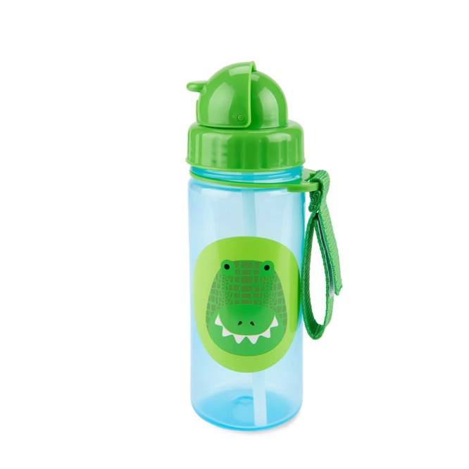 NEW Skip Hop ORIGINAL Zoo Straw Bottle / skiphop zoo straw Botol Minum Skiphop / botol minum anak sekolaj